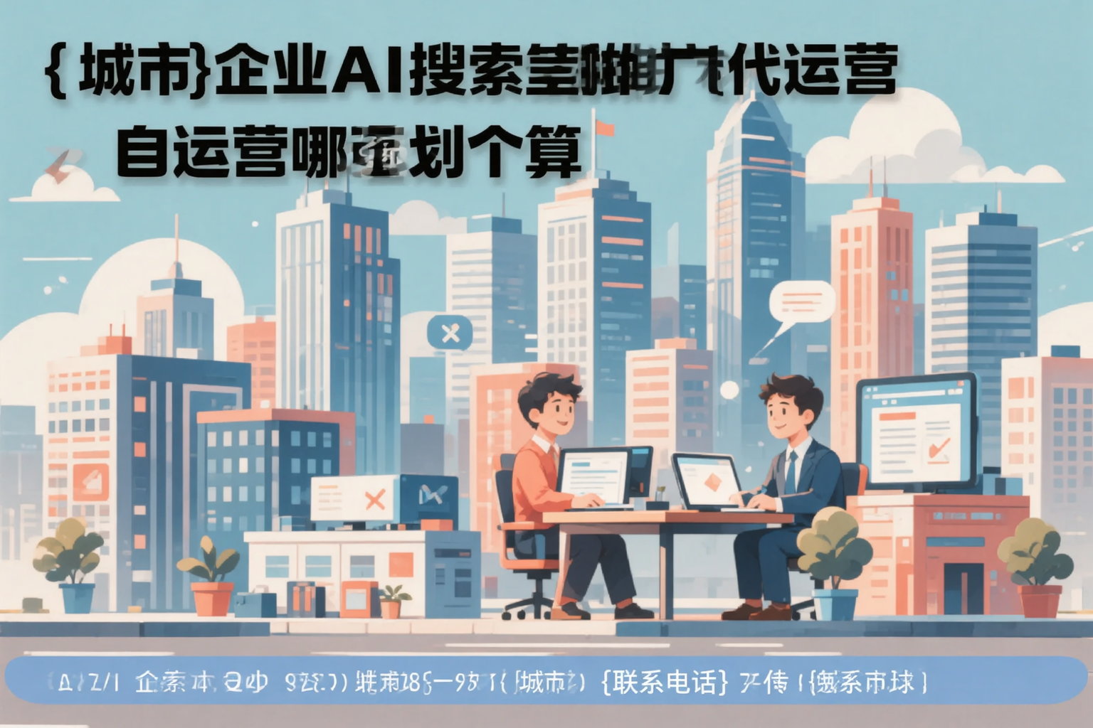 新疆企业AI搜索推广代运营和自运营哪个更划算