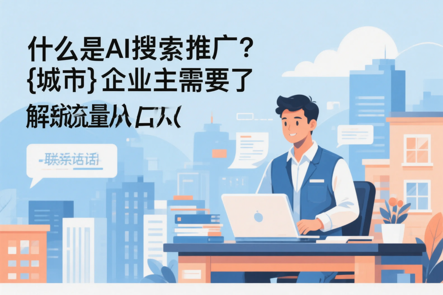 什么是AI搜索推广?新疆企业主需要了解的新流量入口