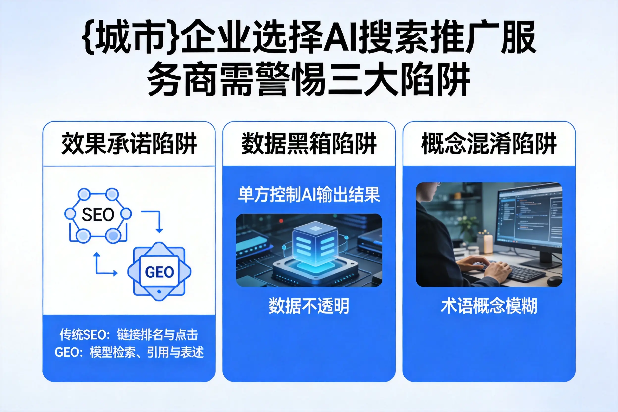 新疆企业选择AI搜索推广服务商需警惕三大陷阱