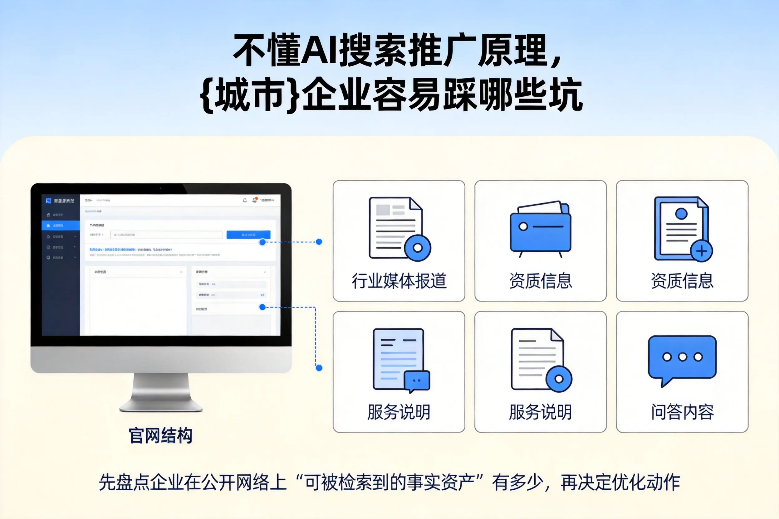 不懂AI搜索推广原理,新疆企业容易踩哪些坑