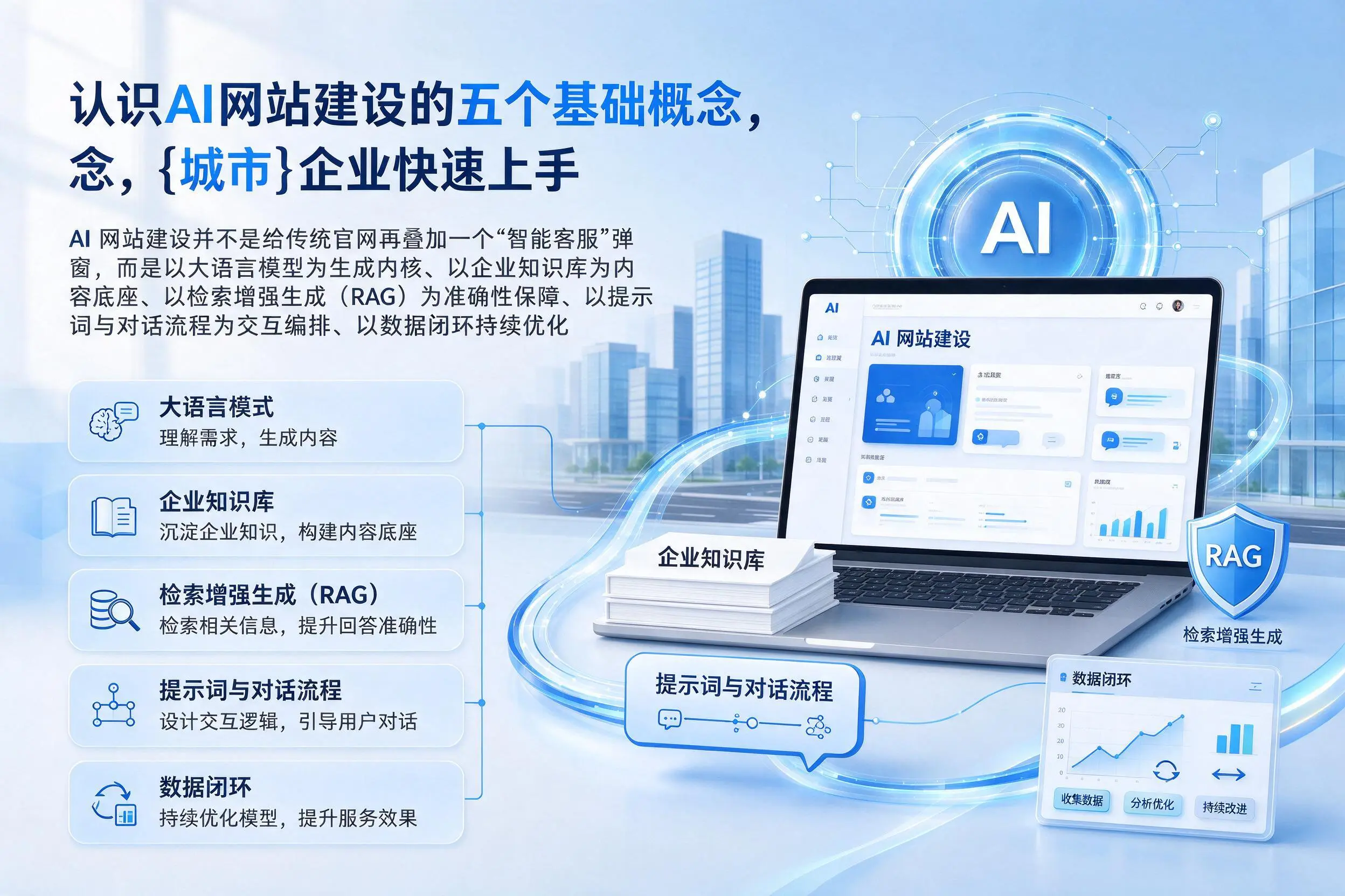 认识AI网站建设的五个基础概念,新疆企业快速上手
